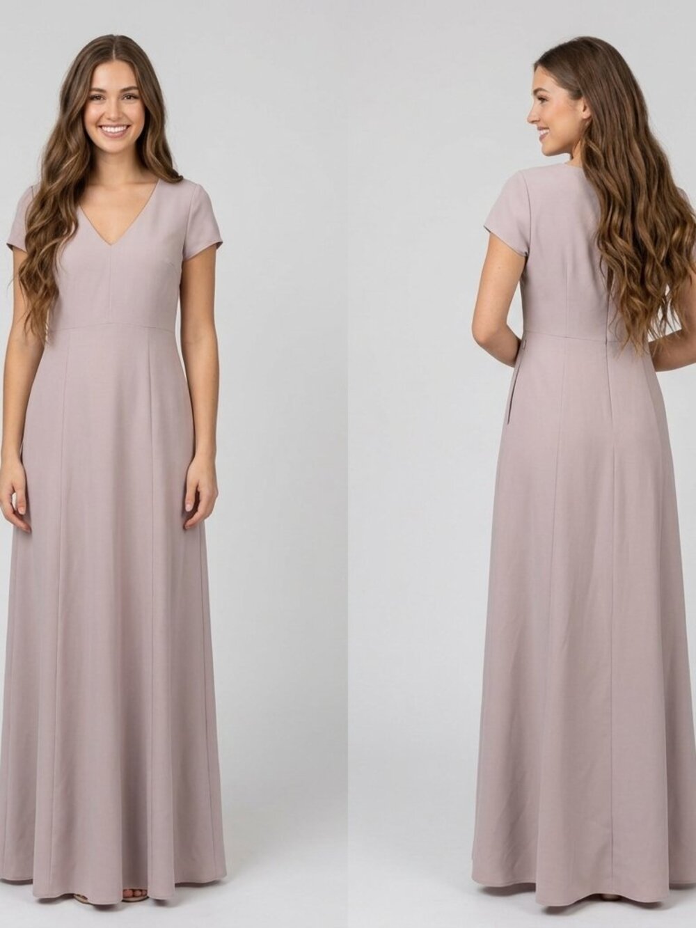 New with tags Show Me Your Mumu Geneva Maxi Dress Siz XXL Mauve Taupe Bridesmaid